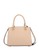 Wild Channel brown Women's 2 In 1 Bag Set - Hand Bag / Top Handle Bag & Purse E9A37AC8AFFBB1GS_3