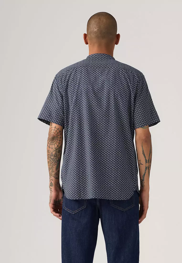Levi's® Men's Short-Sleeve Banded Collar Shirt (69891-0022)
