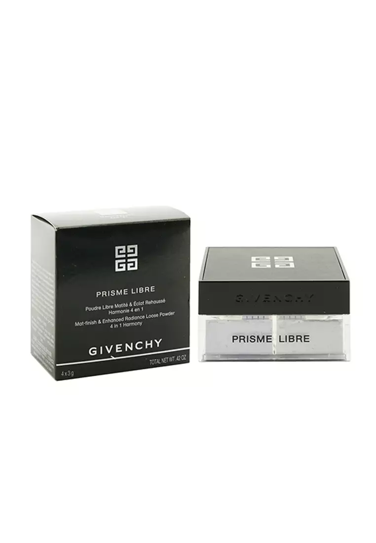 Givenchy - Prisme Libre Mat Finish & Enhanced Radiance Loose Powder 4 In 1 Harmony - # 1 Mousseline Pastel 4x3g/0.105oz