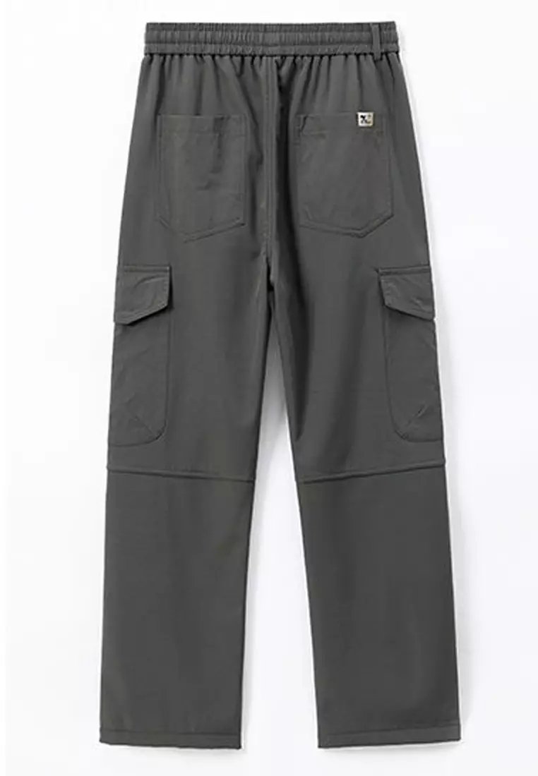 Drawstring Casual Cargo Pants