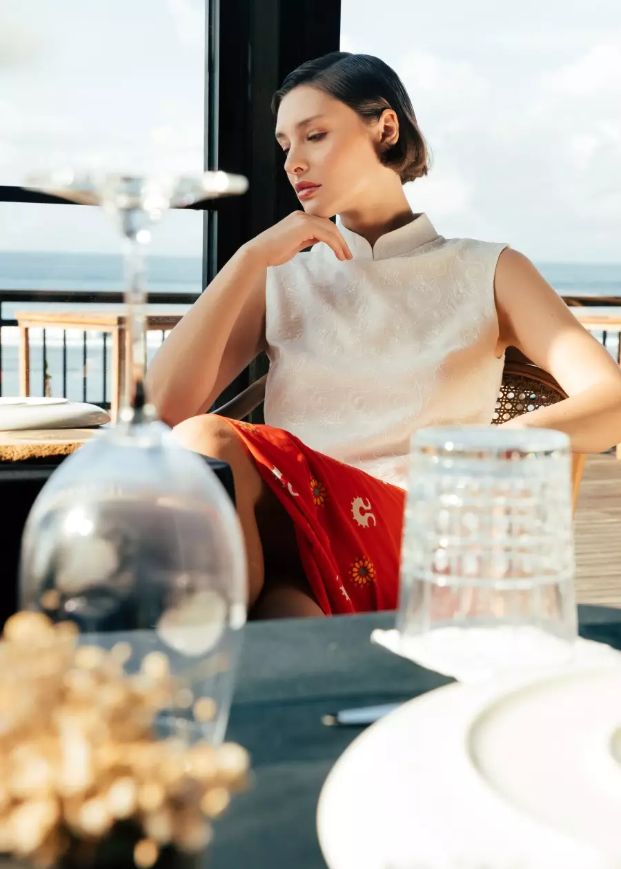 Embroidery Crop Top - Sumba Summer 