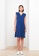 LC WAIKIKI blue Polo Neck Straight Sleeveless Women's Dress A65ABAAAE3EFFEGS_2