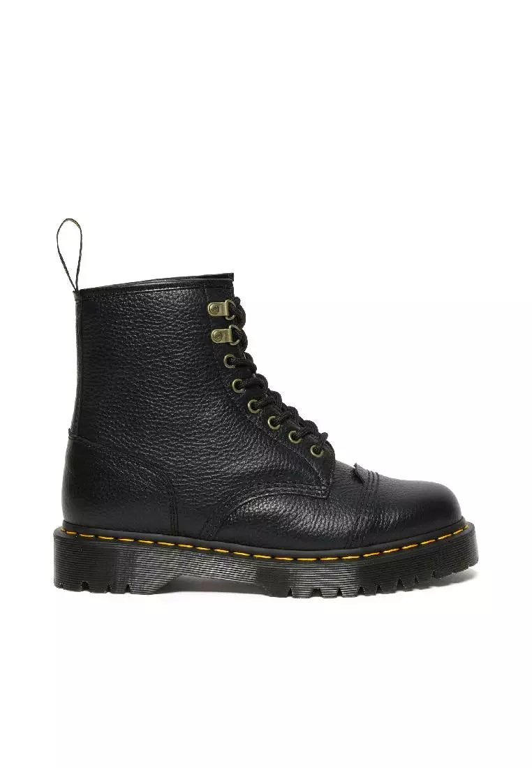 Discount on Dr. Martens  shoes - SKU: 1460 Bex Faux Fur-Lined Leather Lace Up Boots