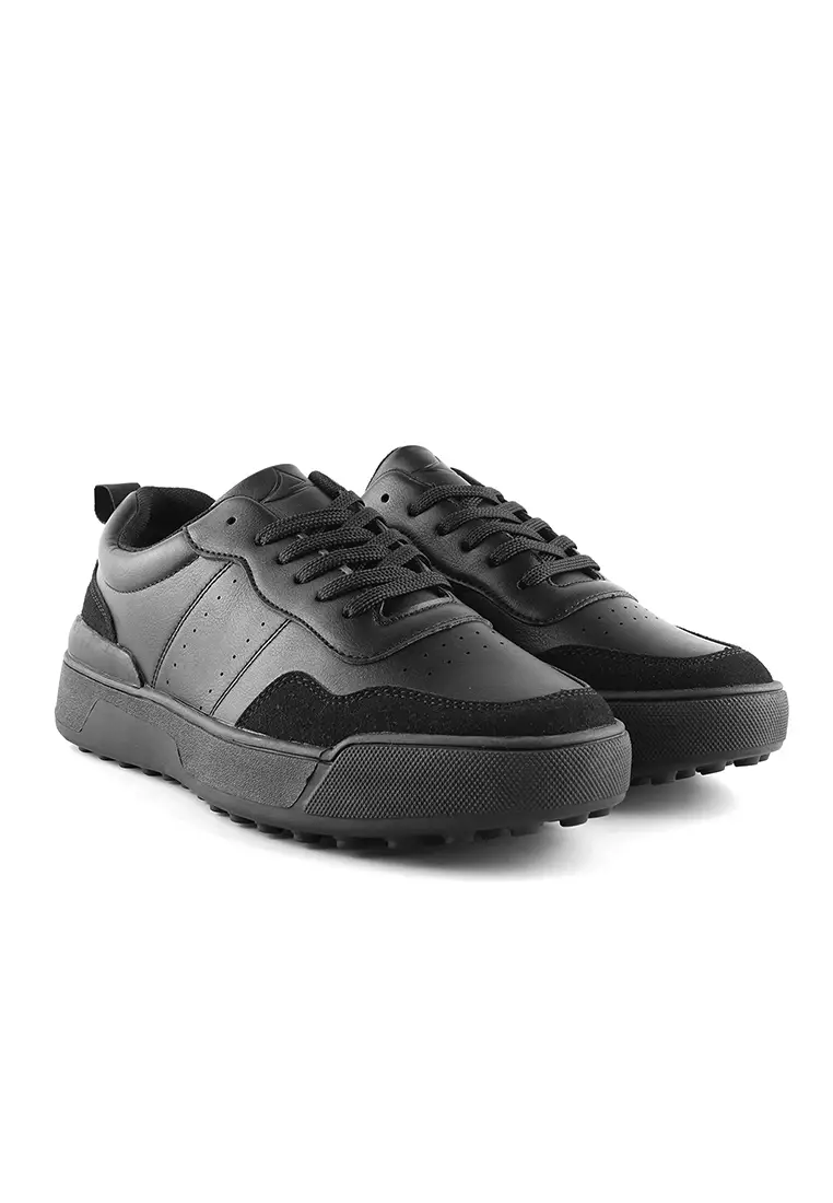 Jackson Ryno 1JA Full Black - Sepatu Sneakers