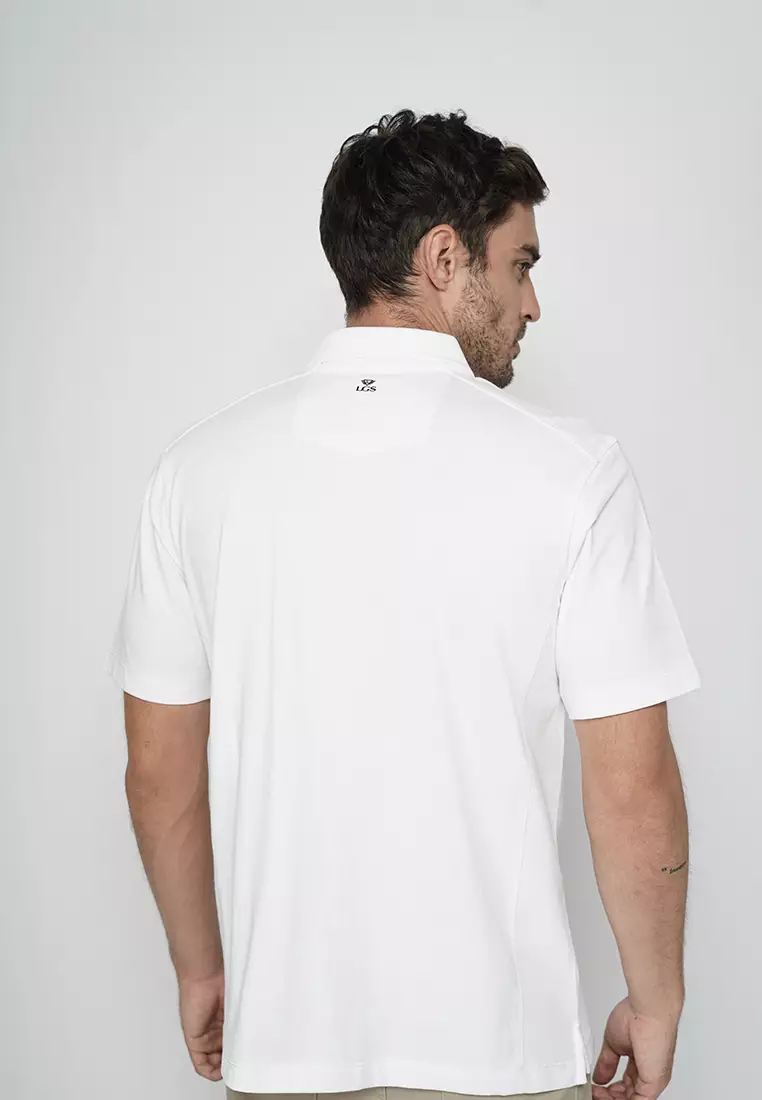 LGS - Kaos Polo Basic Pria - Classic Essential Shirt - Lengan Pendek - Warna - Basic - Polos - Single Pocket - CWS.225.C3068