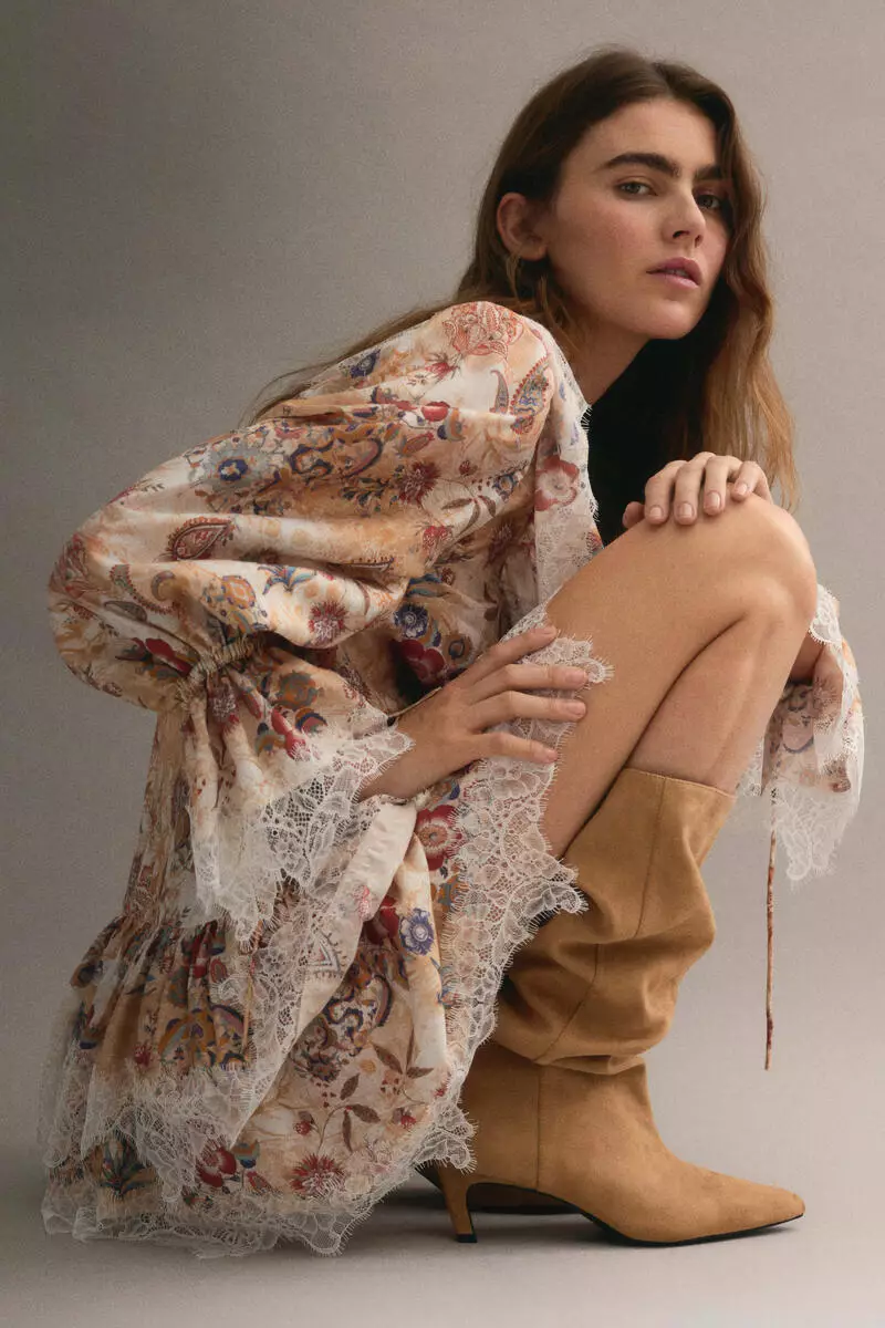 Buy H&M Scarf-detail knitted dress 2026 Online | ZALORA