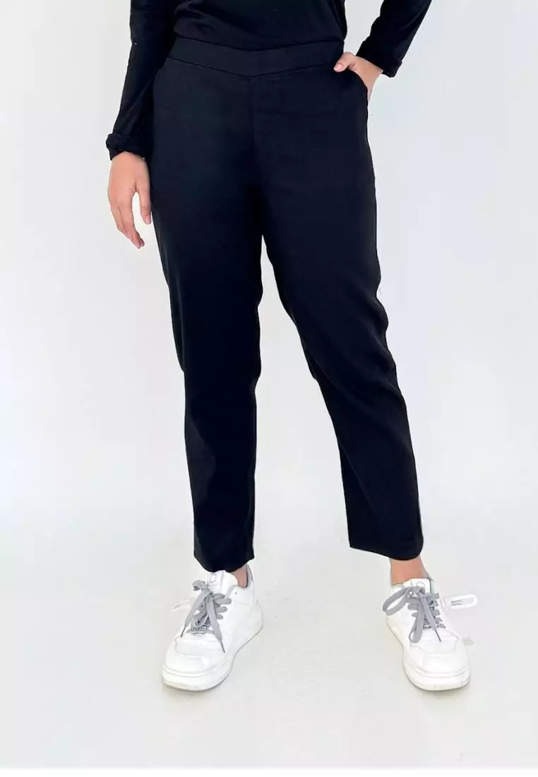 Dilla Pants (Celana Panjang Basic Formal) Hitam