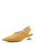 PRODUIT PARFAIT yellow Clear Heel Pointed Toe Suede Pumps 2FD01SH5218E7AGS_3