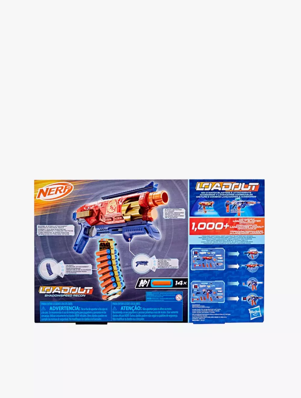 Nerf Loadout Shadowspeed Recon Blaster - NRRG1760