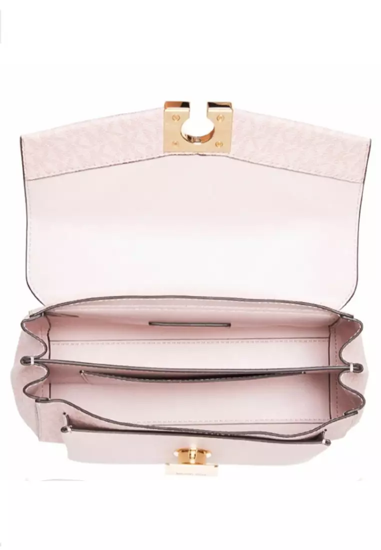 Michael kors two best sale tone crossbody