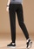 Its Me black Elastic Waist Striped Thermal Trousers (Plus Cashmere) 1C8D1AAF9B60F9GS_4