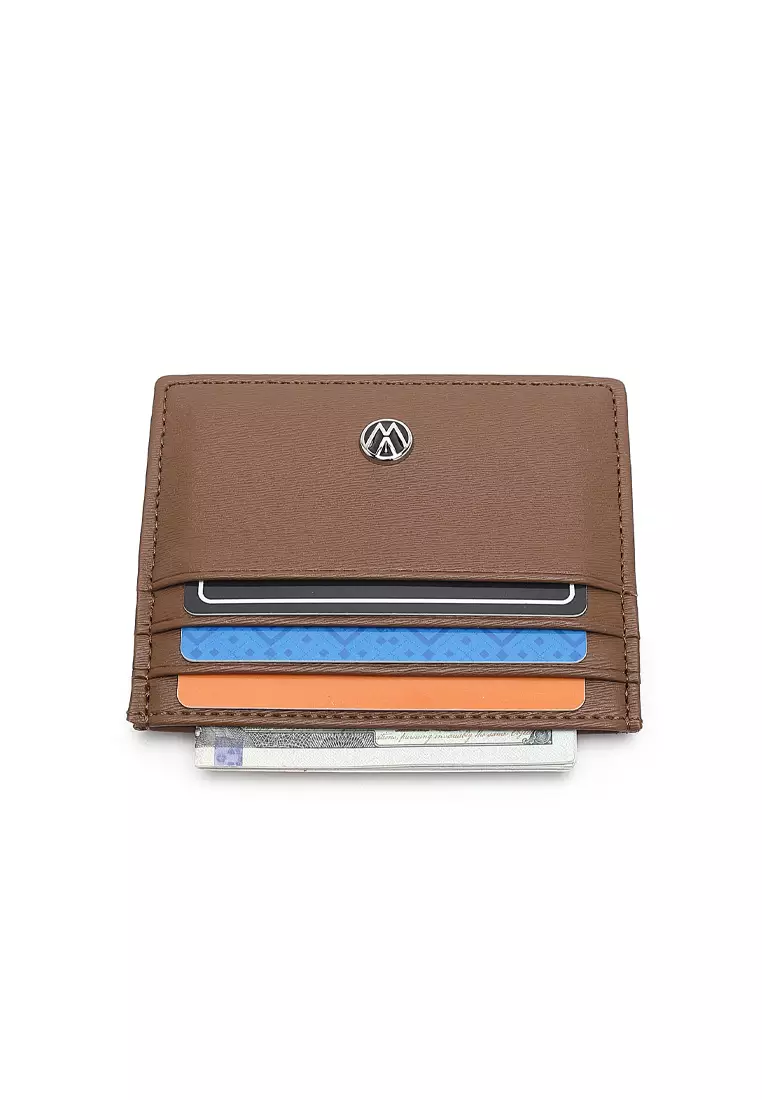 Gift Set - Card Holder + 35mm Pin Belt (禮盒 - 皮具錢包 + 腰帶) - 黑色 / 棕色