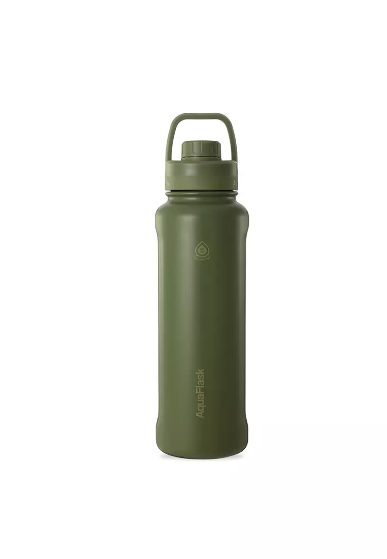 40oz Walnut New Sports Lid Bottle Wide Mouth Vacuum Insulated Stainless Steel Drinking Water Bottle