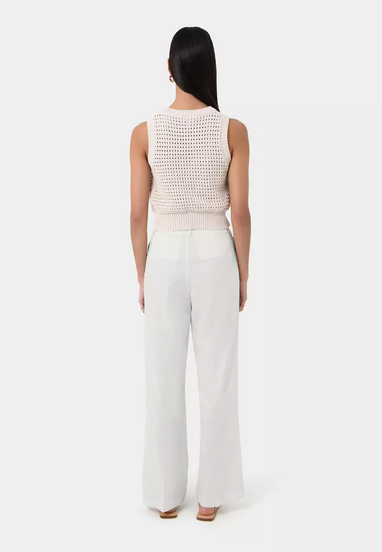 Perry Linen Tailored Pants