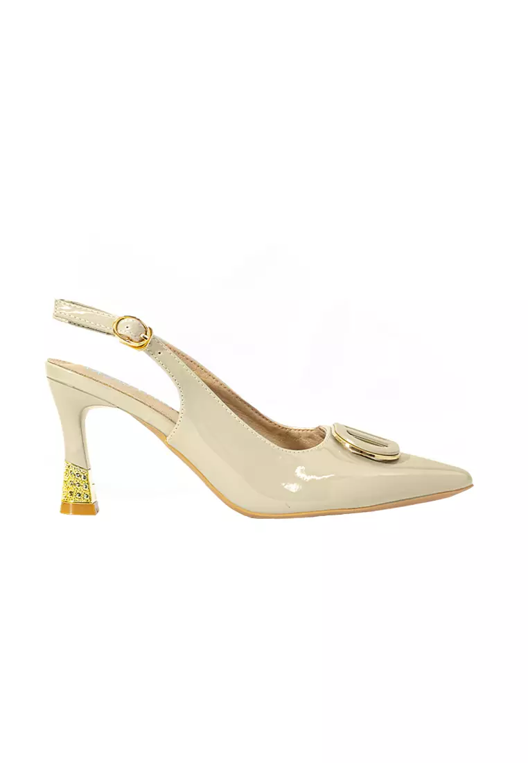 Discount on Mario D' boro Runway  shoes - SKU: Women's Heeled Sandals LY 28347 Beige C68