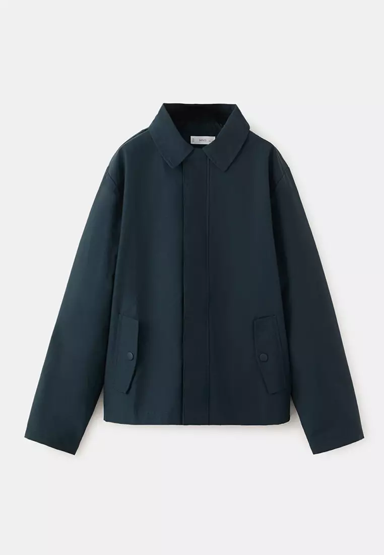 Buy MANGO KIDS Jacket with Shirt Collar 2026 Online | ZALORA Philippines
