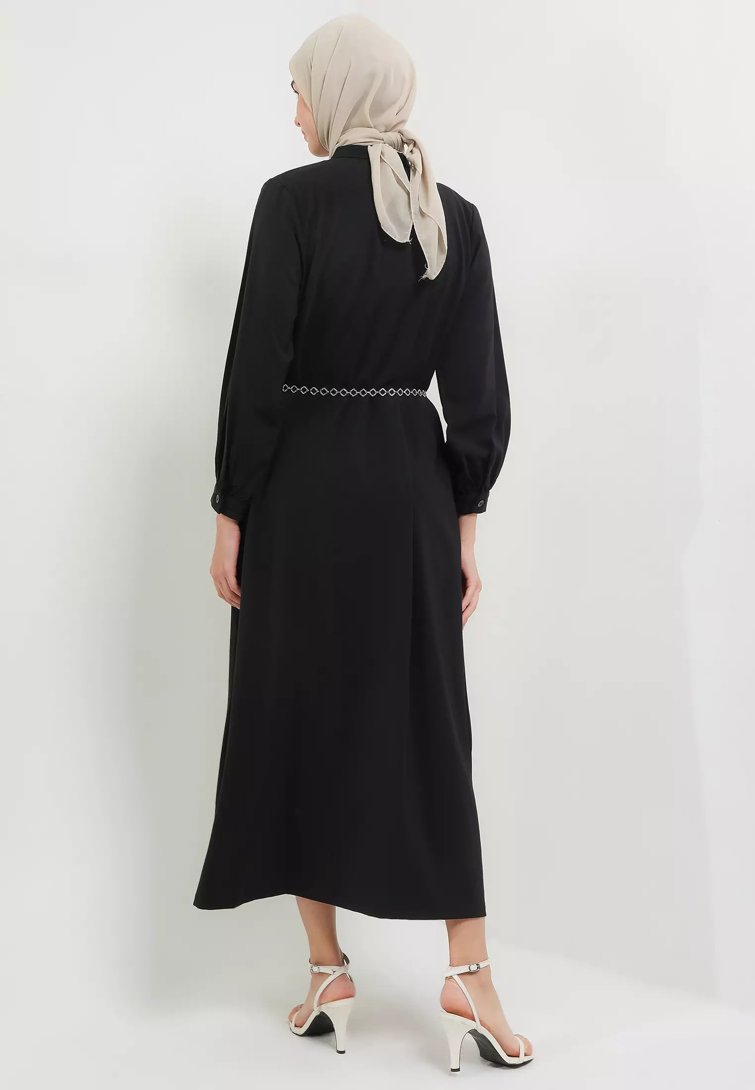 MFMW Zalsa Dress Gamis Hitam