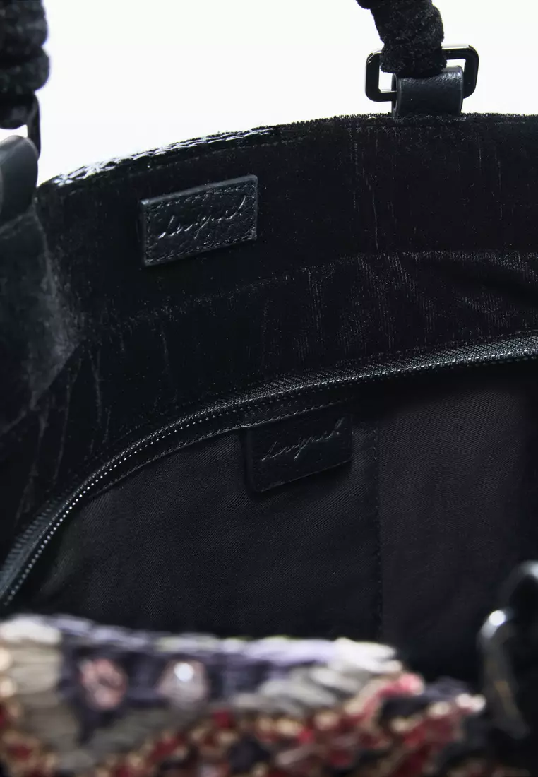 Medium beaded shoulder bag