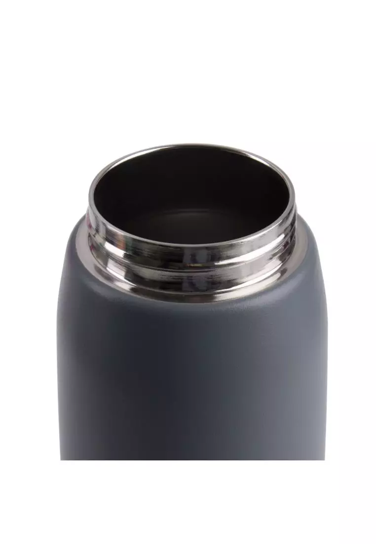 Oasis Stainless Steel Insulated Sports Water Bottle with Screw Cap 550ML - Steel