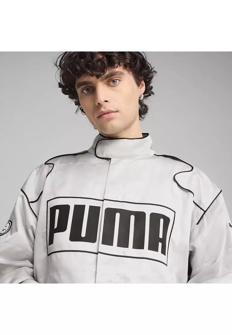 Buy PUMA Archive Seasonal Relaxed Racer Jacket Unisex Online