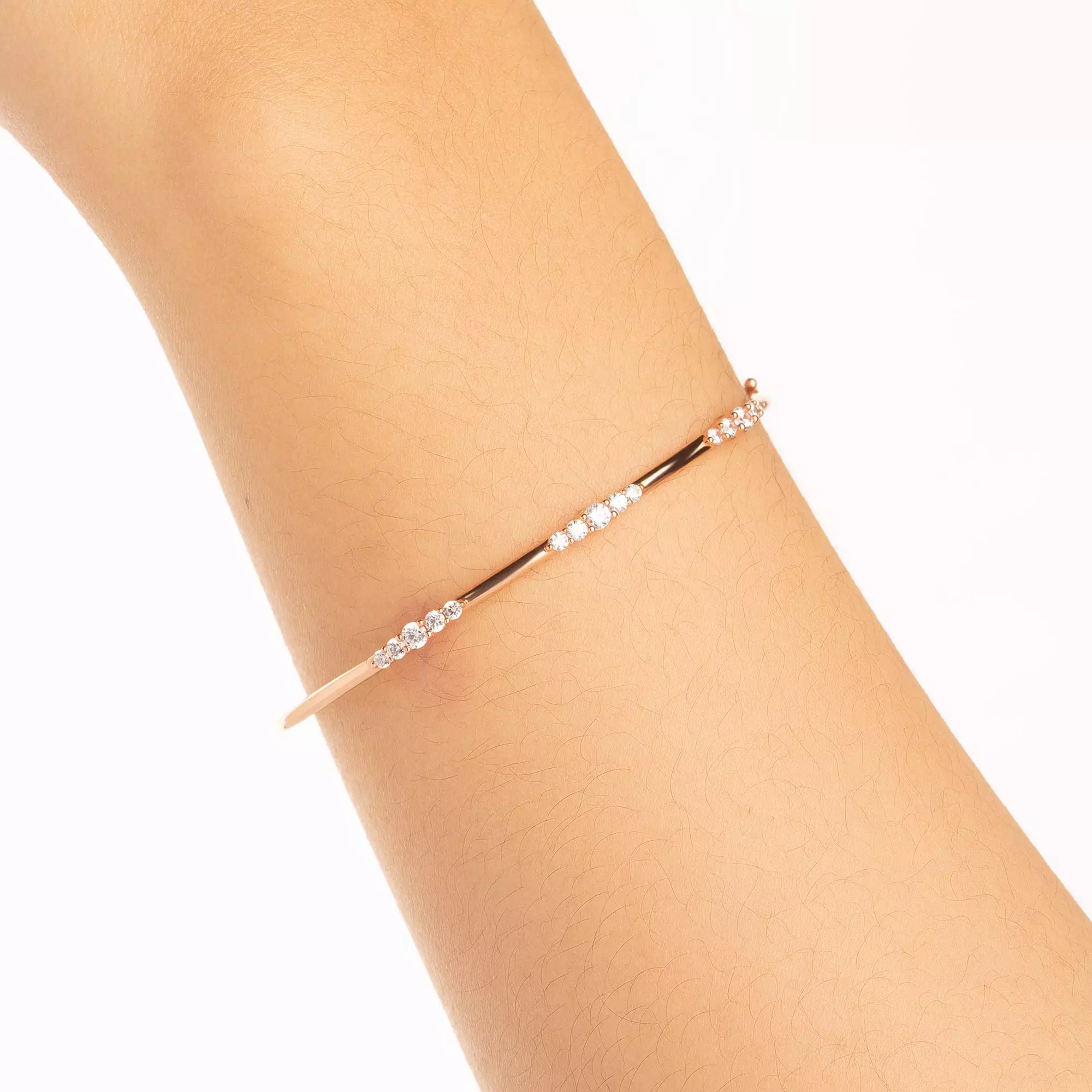 Gelang Emas 7k - Tari Gold Bangle - Adorn 03 Collection - Juene Jewelry