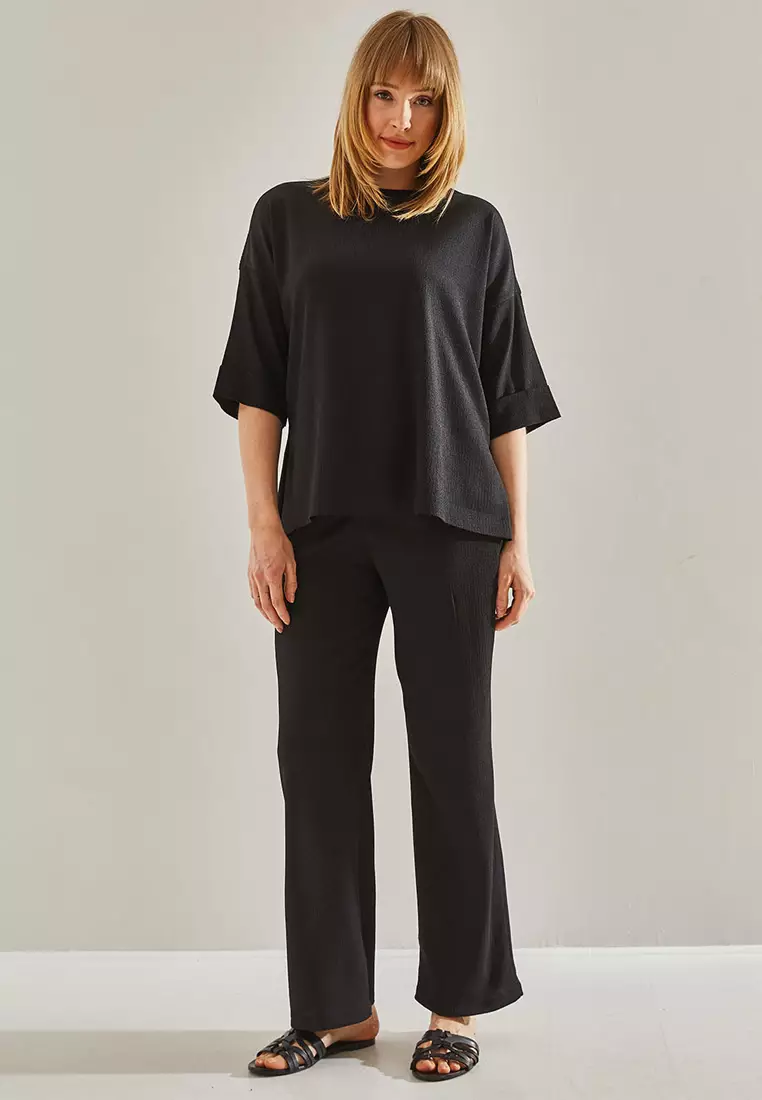 Cotton Top & Pants Set