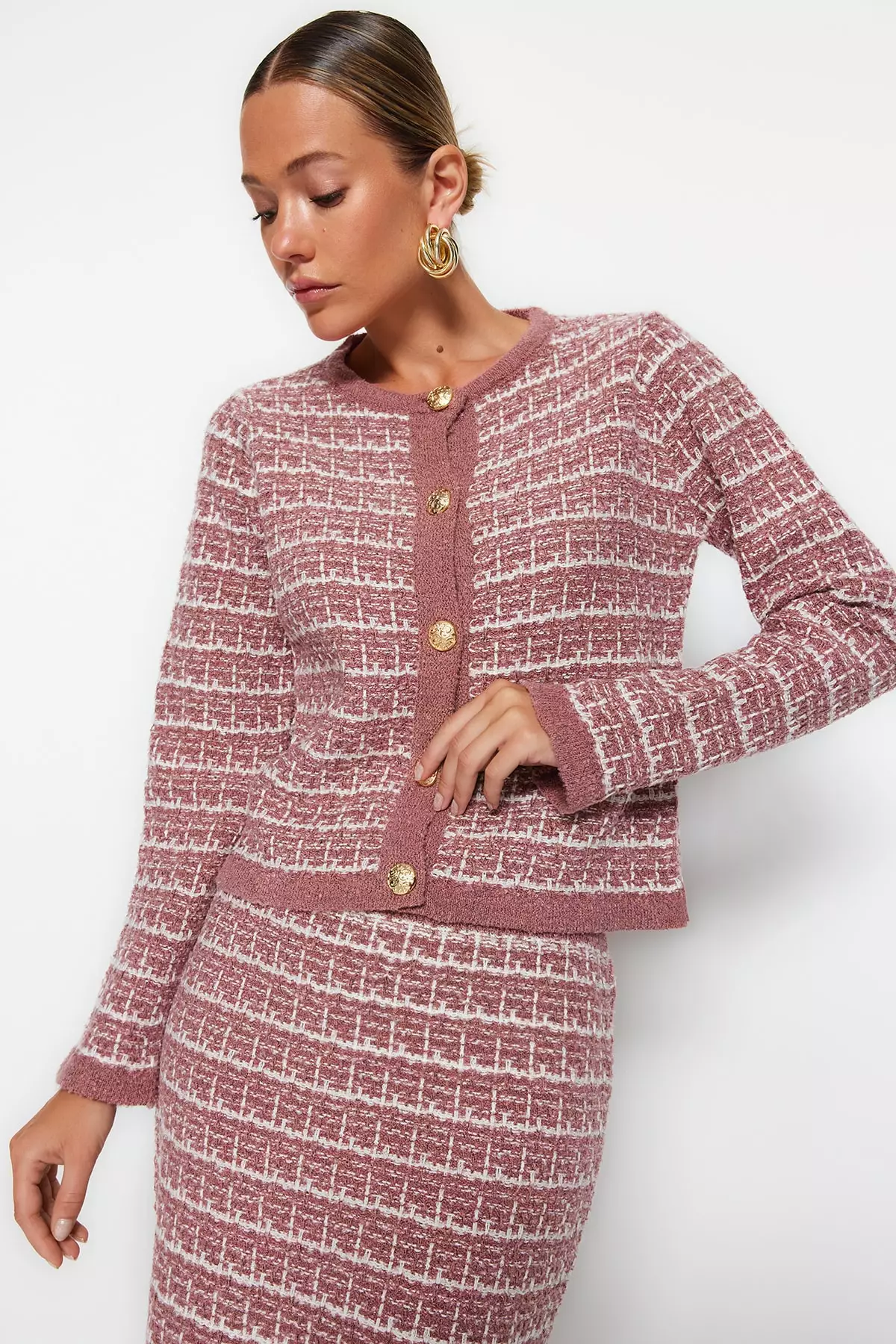 Tweed Top and Bottom Set