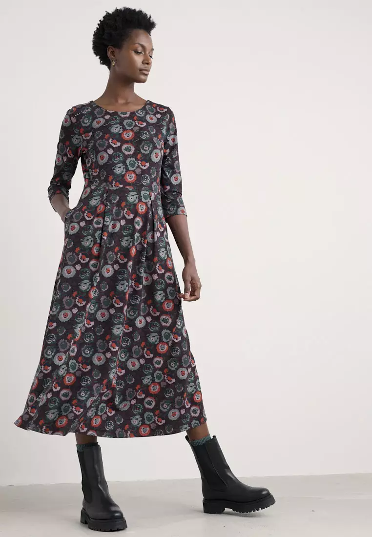 Seasalt Cornwall Petite Purple Veronica Dress