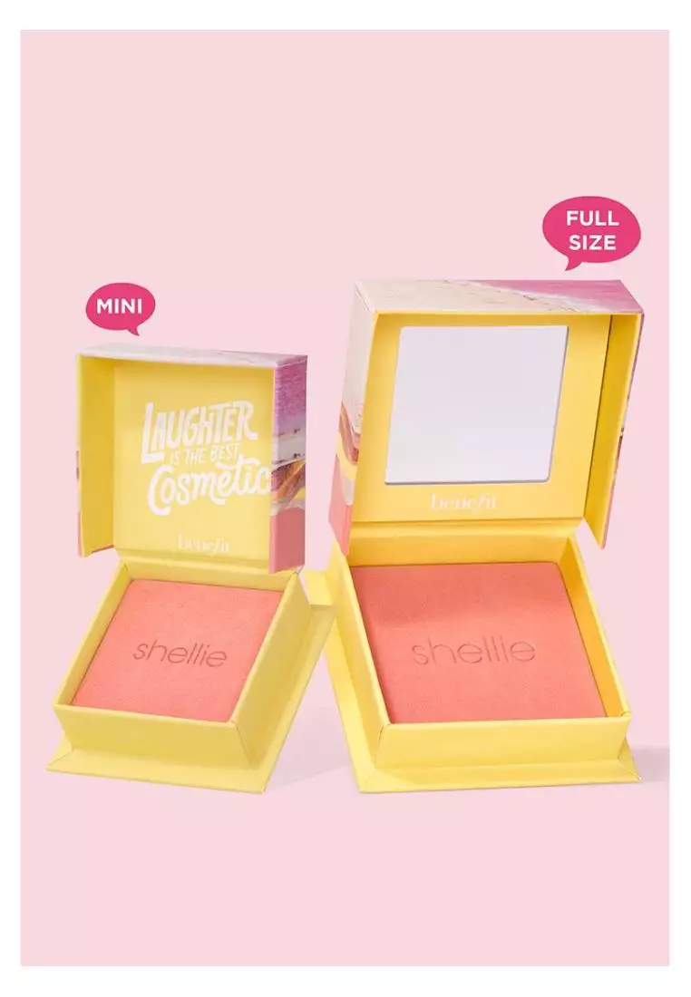Benefit Shellie Warm-Seashell Pink Blush Mini