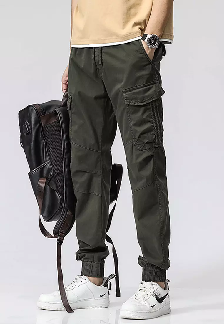 Functional Style Pockets Cargo Pants GJL650