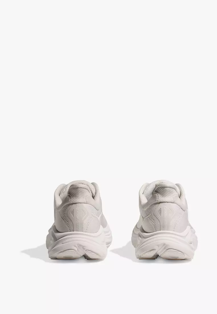 Clifton 10 Women's Running Shoes - White / White