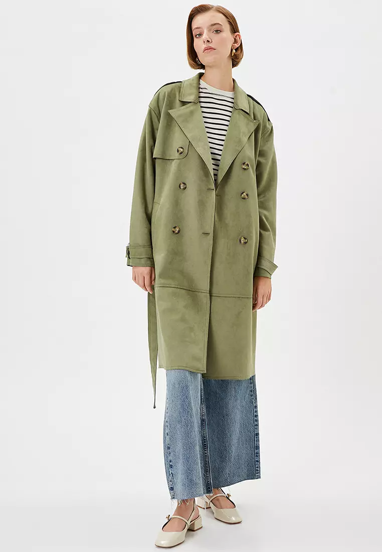 Double Breasted Trench Coat