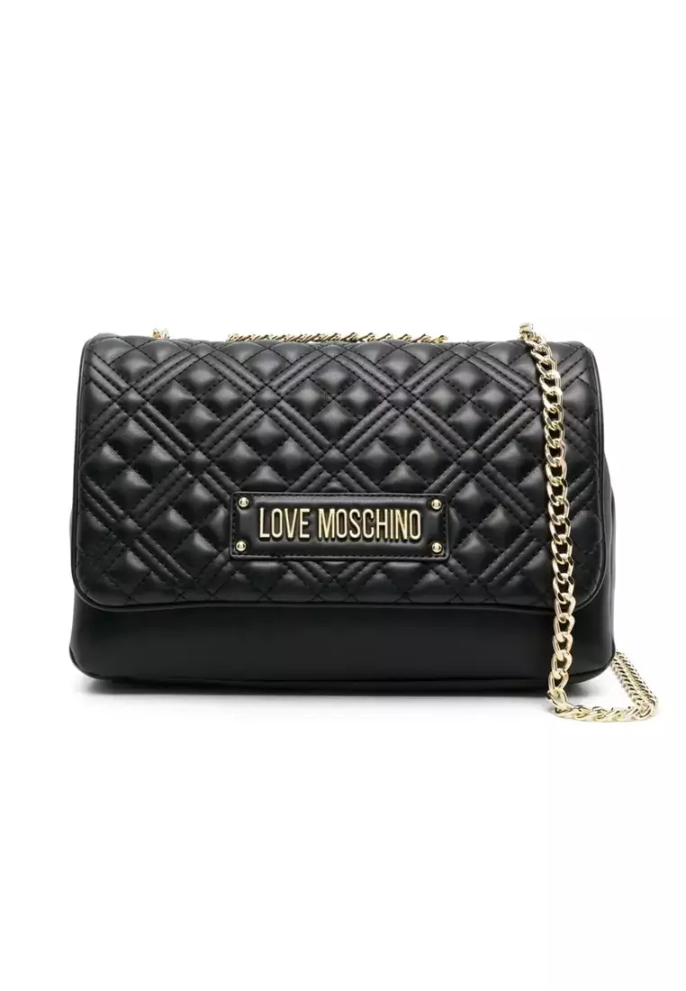 Quilted shop crossbody moschino