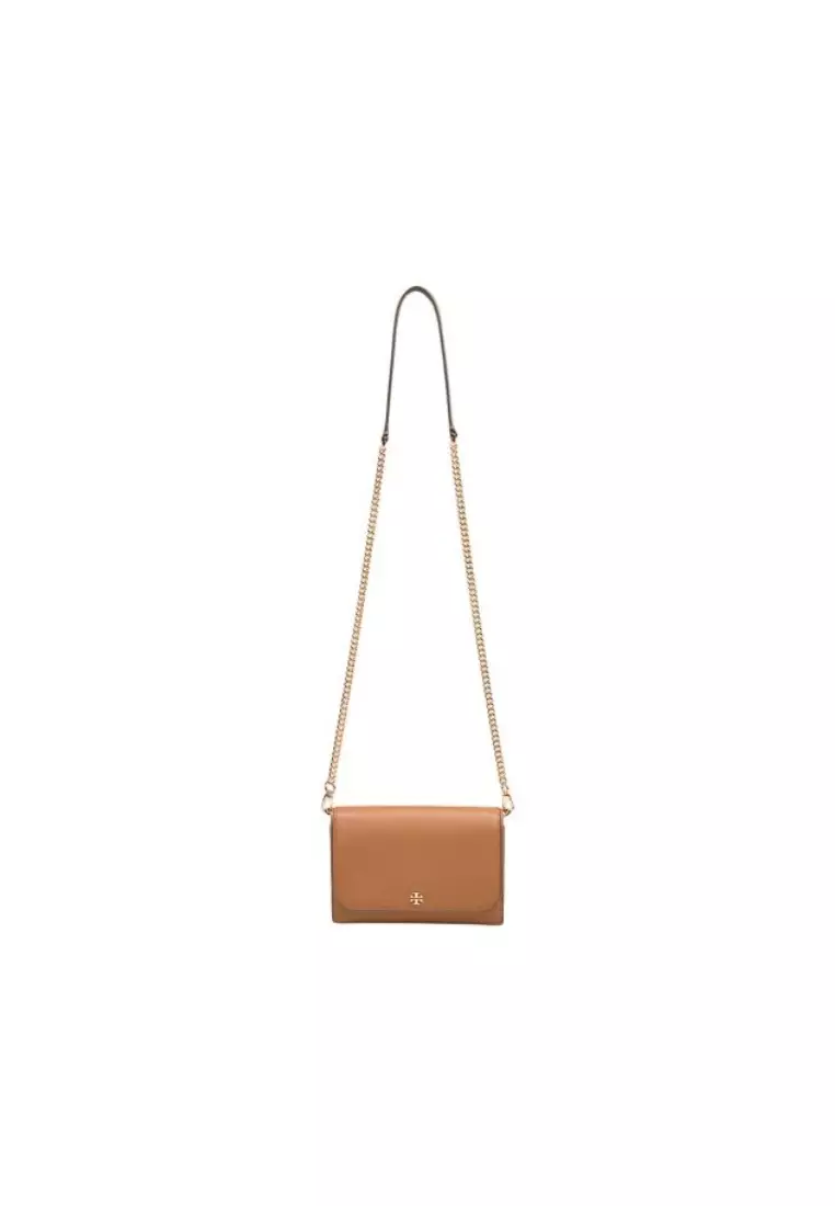 Buy Tory Burch Tory Burch 136093 Emerson Chain Wallet In Moose