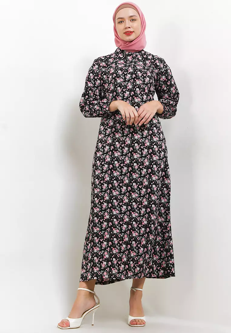 Gamis Batik Kembang 6