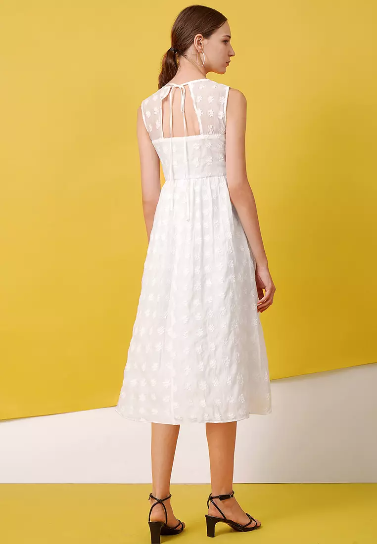 Buy Saturday Club Midi Dress in Organza Checks 2026 Online | ZALORA  Philippines