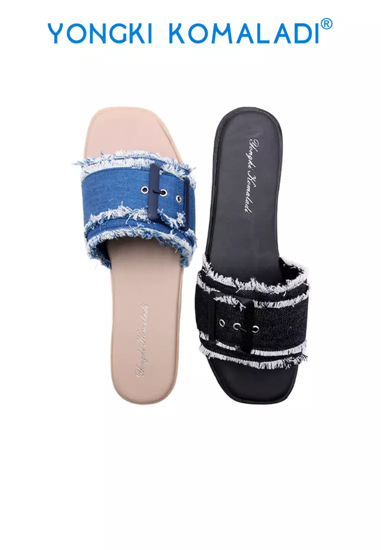 YONGKI KOMALADI DANELA SANDAL OL-AR47718-BE BIRU MUDA
