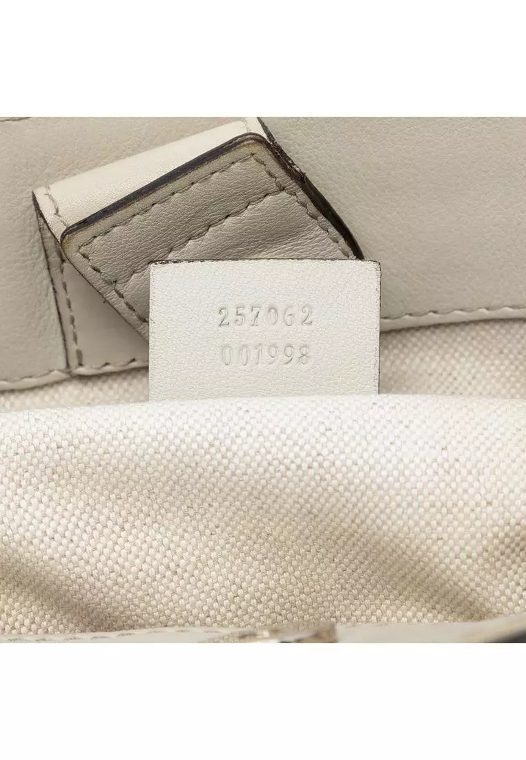 Pre-Loved Gucci Guccissima Mayfair Tote