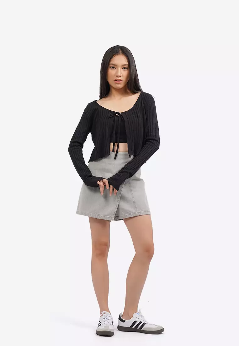 Tied Up Long Sleeve Cardigan