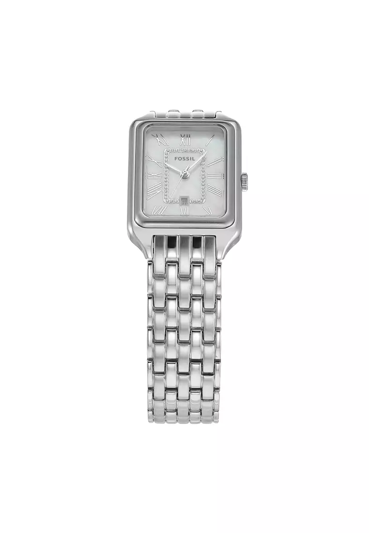 Raquel Silver Stainless Steel Watch ES5306