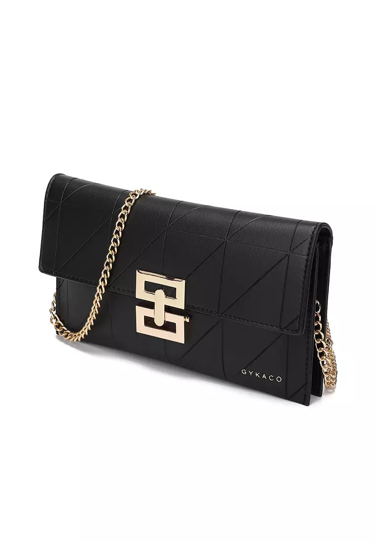 GYKACO BRIELLE Black - Dompet & Clutch Wanita - Fashion Wallet & Clutch