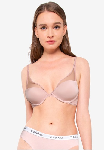 Calvin klein plunge bra clearance