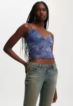 Lila Floral Dusk Blue/Multi