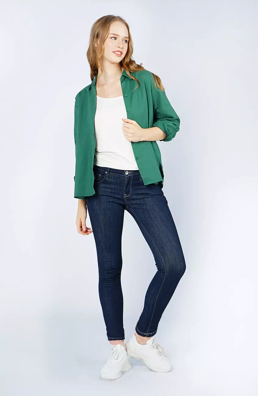 Kemeja Wanita Karla Green