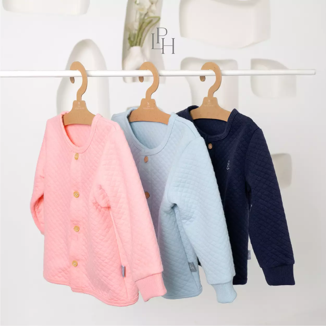 Little Palmerhaus -  Neva Cardigan 2.0 (Jaket untuk anak) Angel Blue