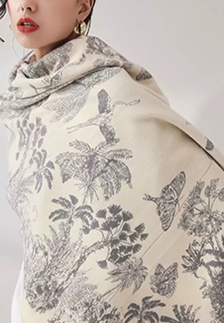 Faux Velvet Scarf AS-SY28618