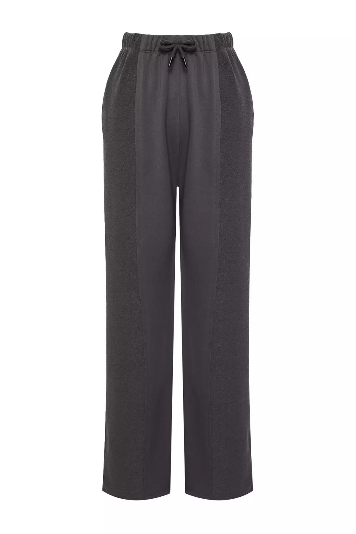 High Waist Drawcord Pants