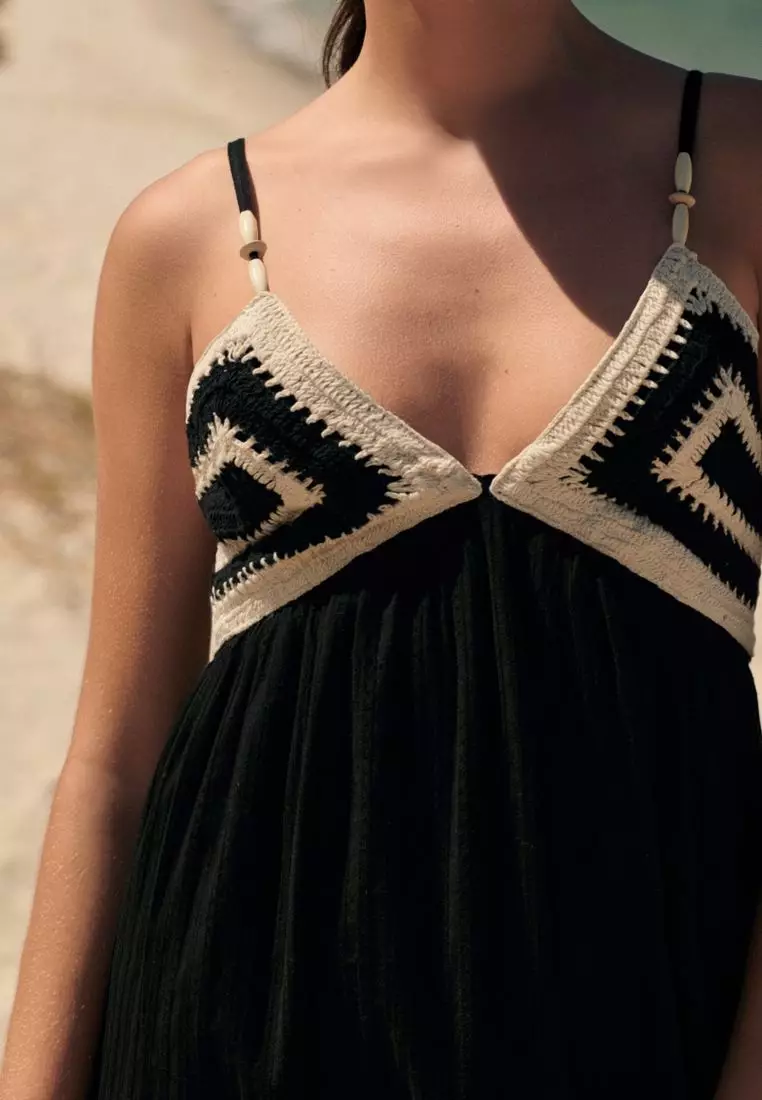 Crochet Maxi Summer Dress