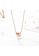 Air Jewellery gold Luxurious Round Bead U Shape Necklace In Rose Gold 2B592AC007AE25GS_4