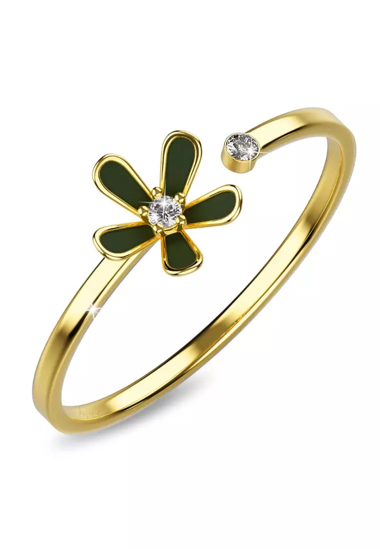 Swarovski deals olive ring